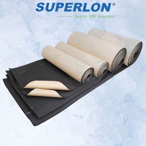 Cuộn cách nhiệt Superlon 1 mặt keo