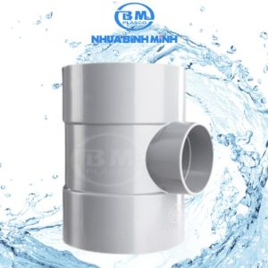 Tê giảm PVC