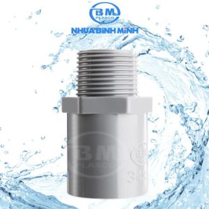 Nối răng ngoài PVC