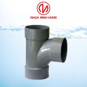 Tê cong PVC
