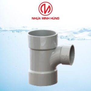 Tê cong giảm PVC
