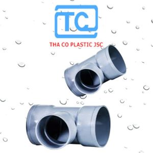 Tê giảm PVC