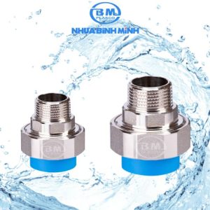Khớp nối sống PPR ren ngoài thau