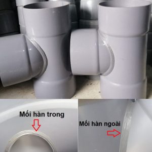 Đầu nối chữ T PVC hàn nhiệt