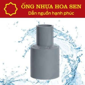 Nối giảm PVC Hoa Sen