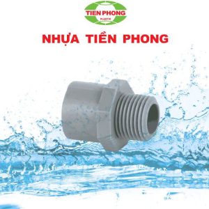 Nối ren ngoài nhựa PVC Tiền Phong