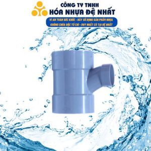 Tê cong giảm PVC Đệ Nhất