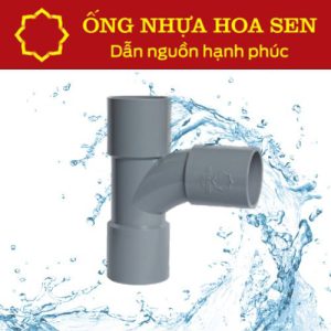 Tê cong PVC Hoa Sen