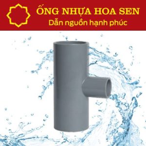 Tê giảm PVC Hoa Sen