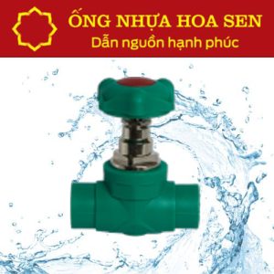 Van cửa PPR Hoa Sen