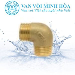 Cút đồng ren ngoài