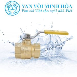 Van bi đồng tay gạt màu vàng Miha PN30