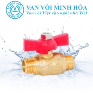 Van bi đồng ren ngoài tay bướm Miha PN16