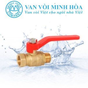 Van bi đồng ren trong tay gạt Miha PN16