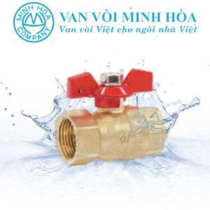 Van bi đồng tay bướm hợp kim Miha PN16
