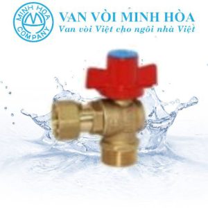 Van góc cổ vặn 1 chiều Miha PN16