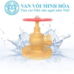 Van góc cứu hỏa mặt bích Miha 16K