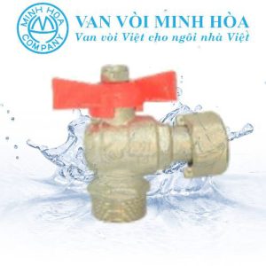 Van góc không van 1 chiều tay ABS Miha PN16