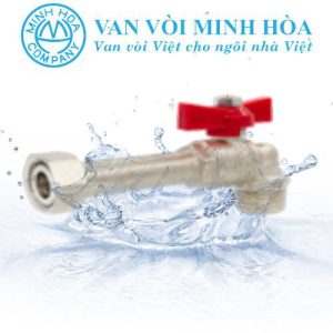 Van góc không van 1 chiều mạ niken Miha PN16