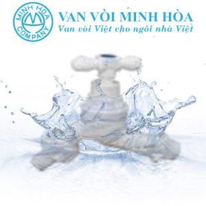Vòi nhựa tay xoay nối ống mềm nhựa MH