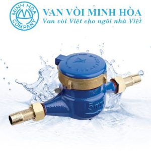 Đồng hồ nước nối ren FUZHOU xanh