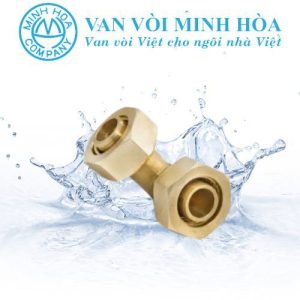 Cút đồng nối ống mềm